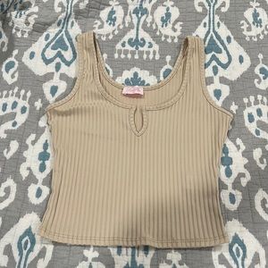 Taupe Tank Top